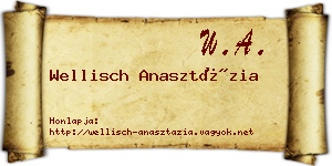 Wellisch Anasztázia névjegykártya